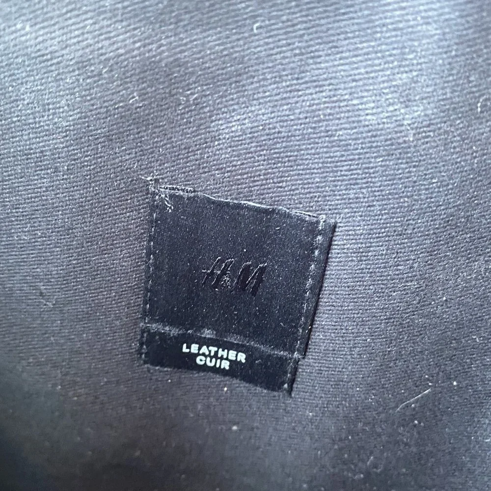 H&M leather folder